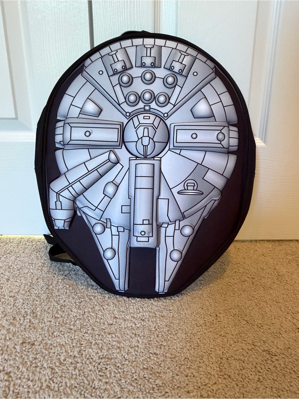 Star Wars Millennium Falcon 3D Molded Round Backpack Bookbag